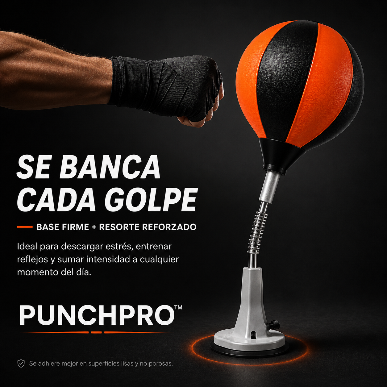 PUNCHPRO™: Bolsa de Boxeo Antiestrés