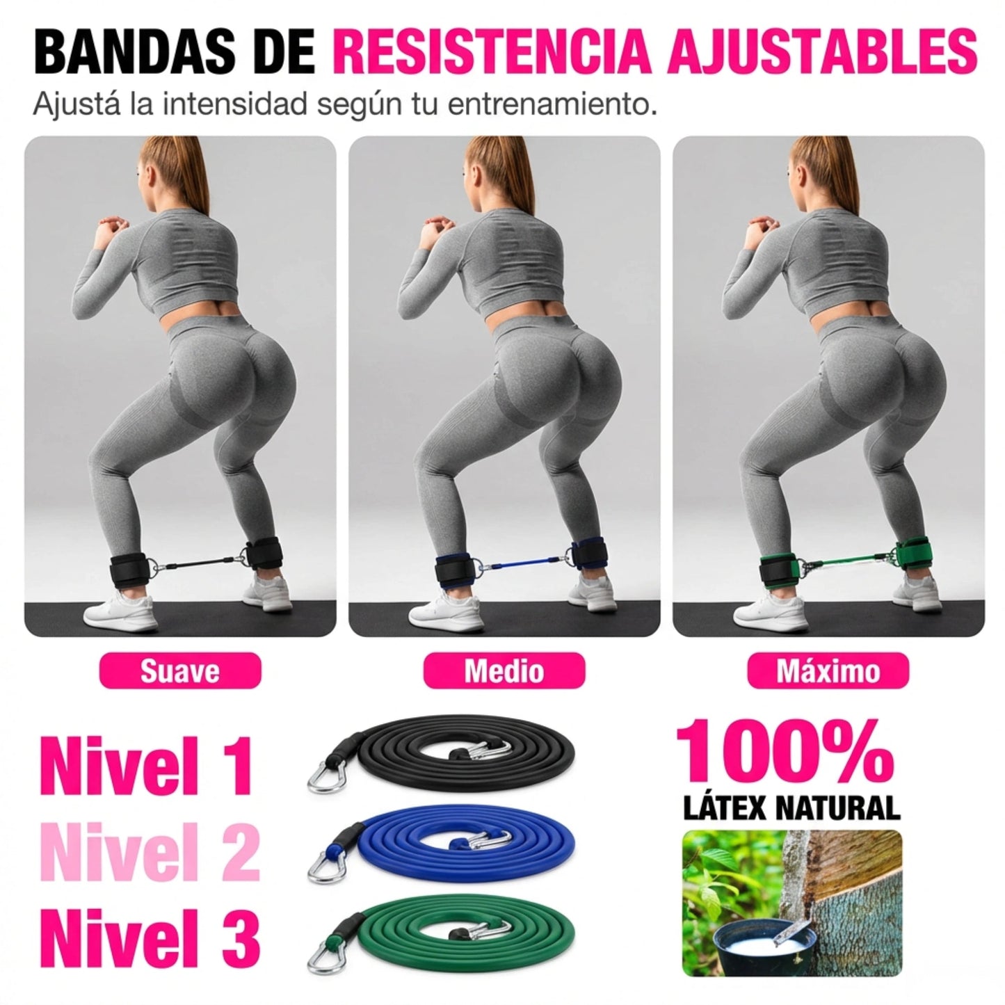 BootyPump™ Kit Polea de Glúteos Voltra® - Voltra Argentina