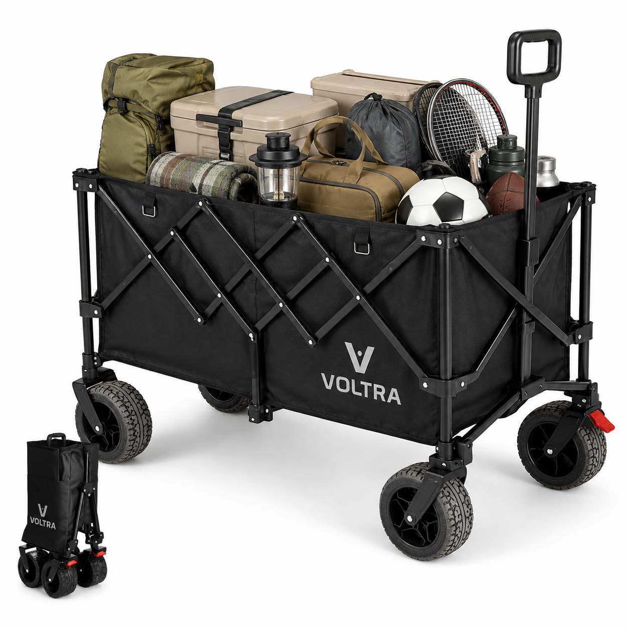Carro Voltra | Plegable, Reforzado y Compacto