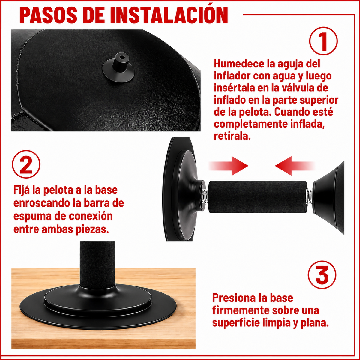 VOLTRABOX™: Bolsa de Boxeo Para Escritorio/ Vidrio Aliviador de Estrés con Ventosa
