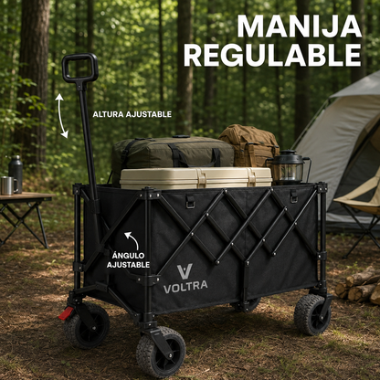 Carro Voltra | Plegable, Reforzado y Compacto