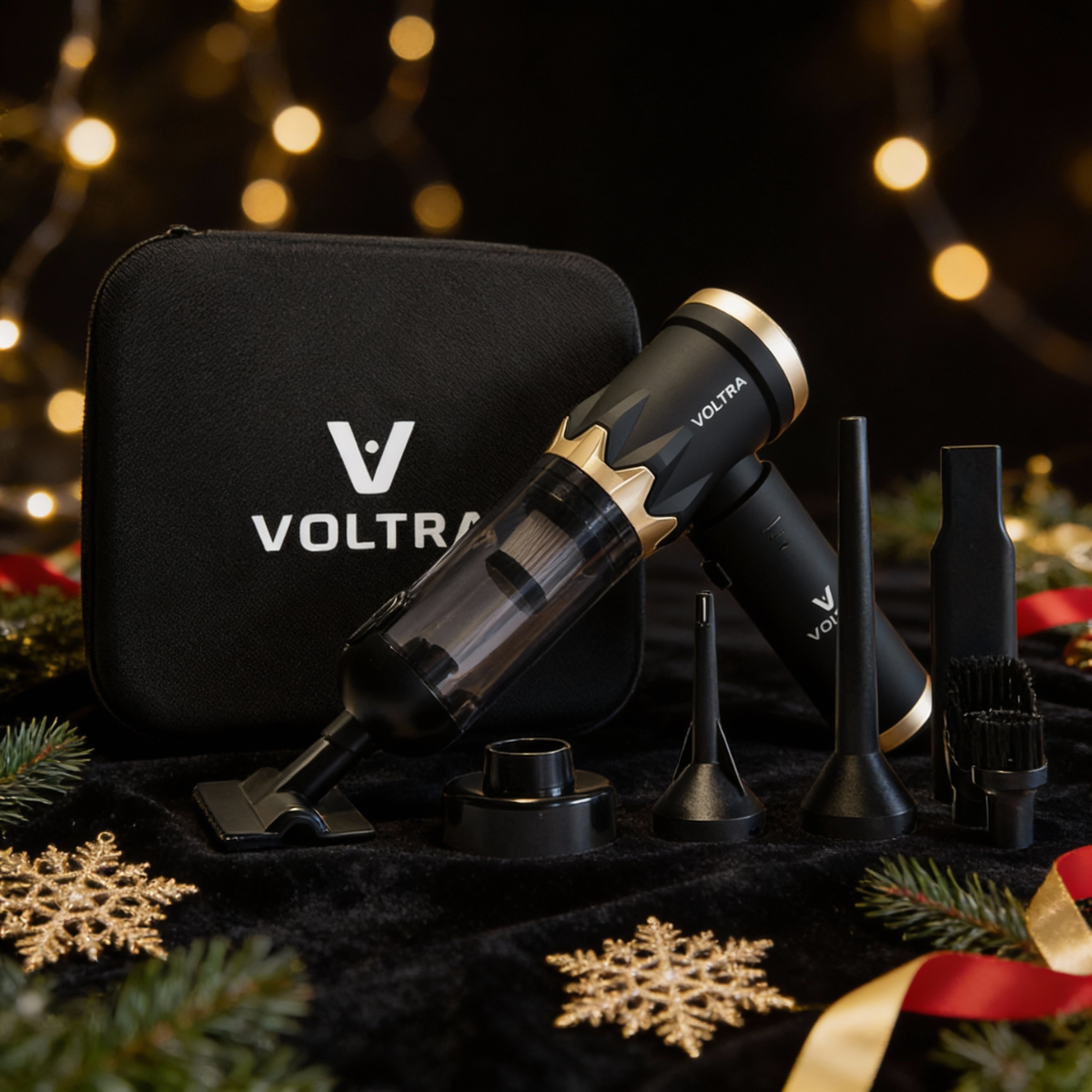 Aspiradora de Mano Inalámbrica Voltra® 3 en 1 Black Edition 🌞