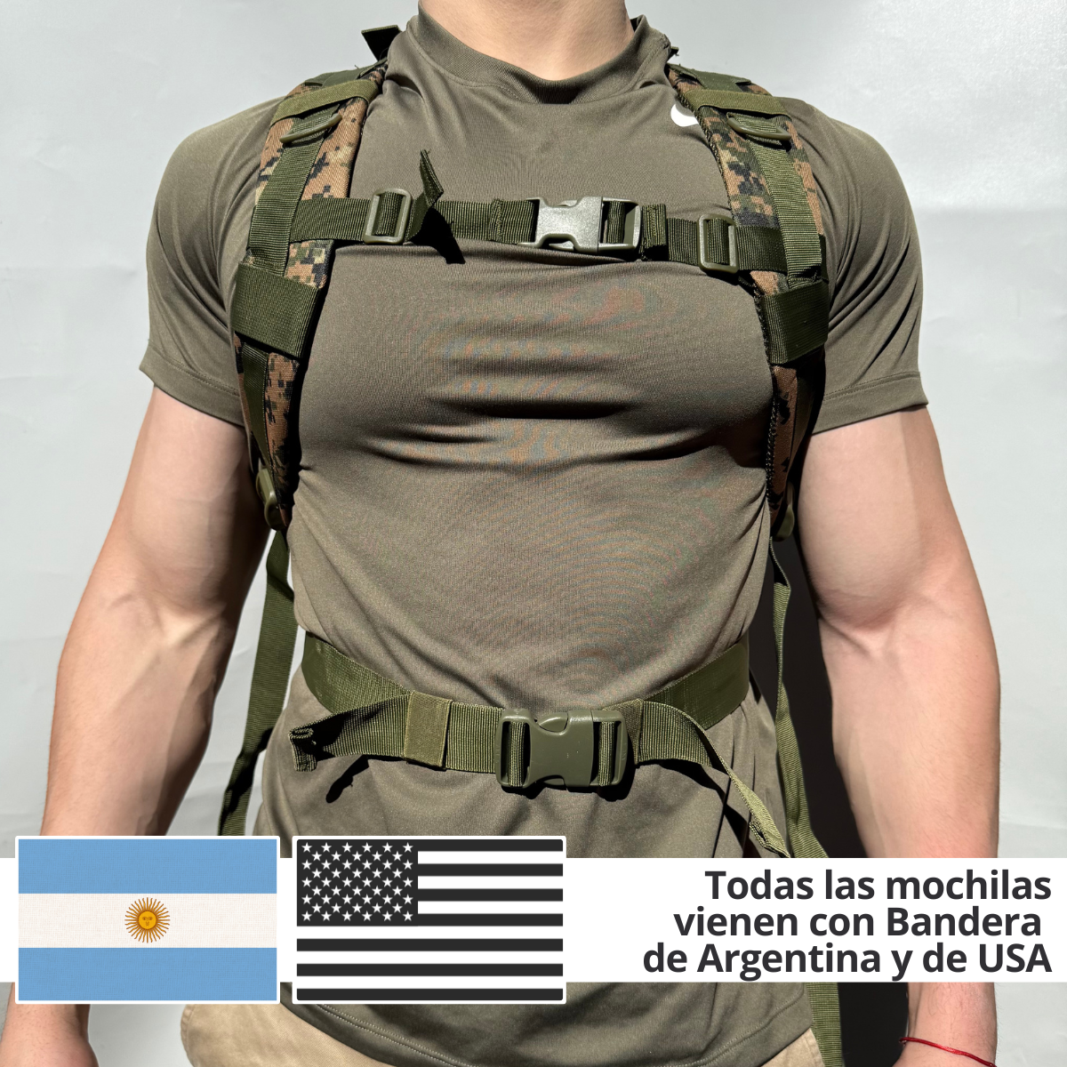 Mochila Táctica Militar Voltra 45L