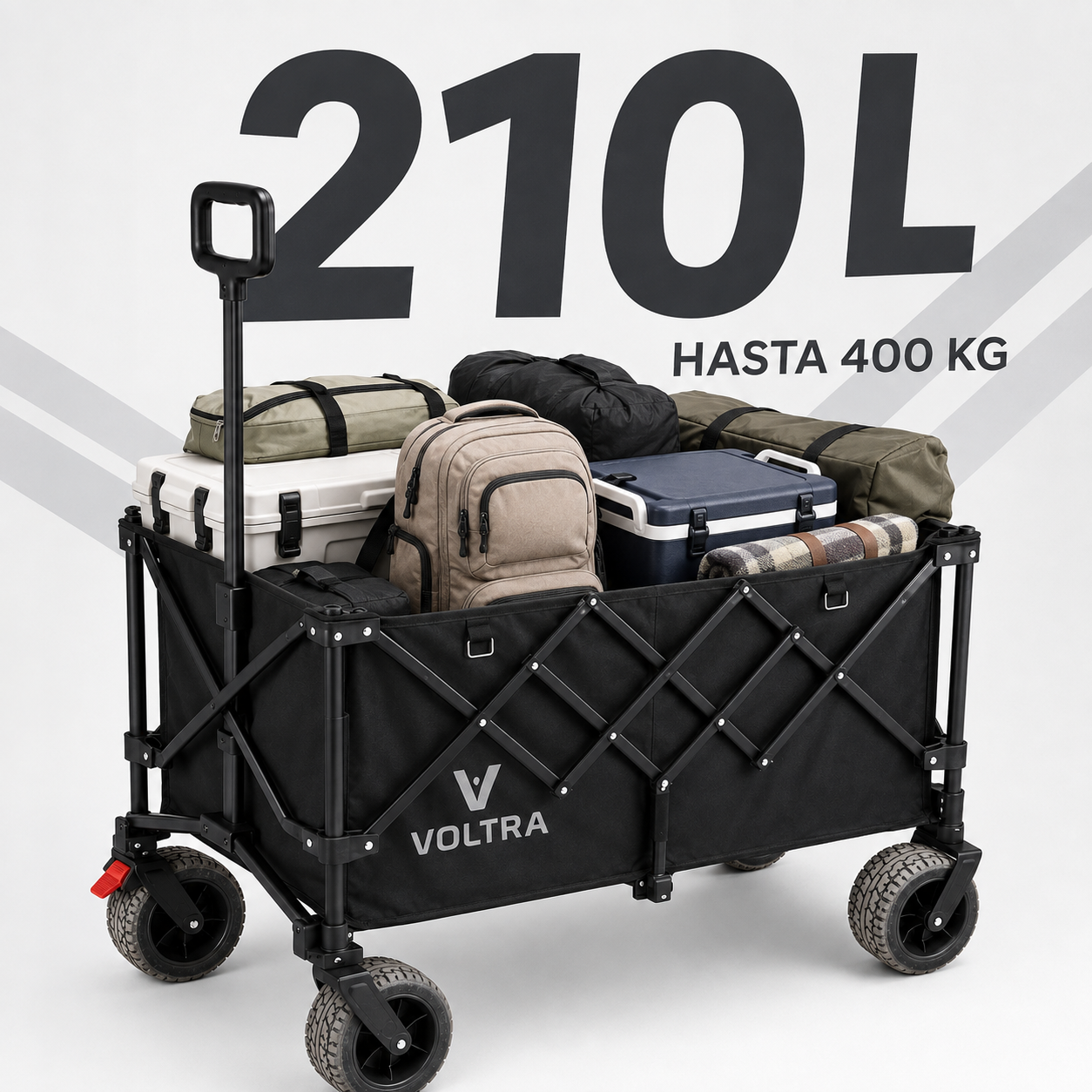 Carro Voltra | Plegable, Reforzado y Compacto