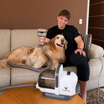 Aspiradora para Mascotas Voltra | Kit Grooming Perros y Gatos