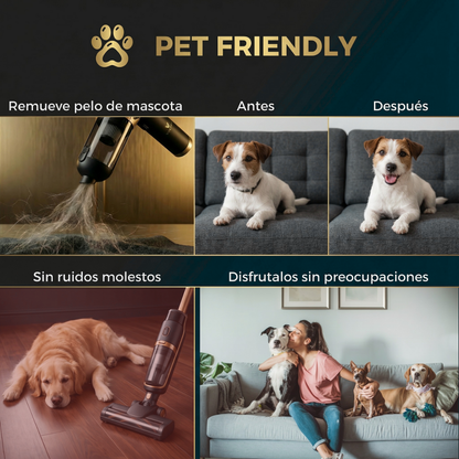 Aspiradora de Mano Inalámbrica Voltra® 3 en 1 Black Edition 🌞