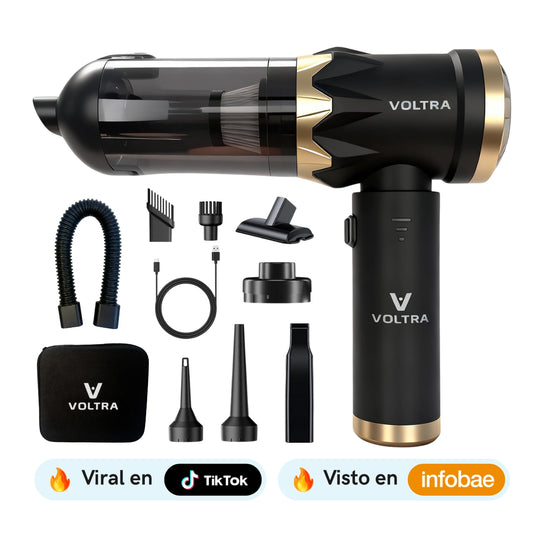 Aspiradora de Mano Inalámbrica Voltra® 3 en 1 Black Edition ♥️