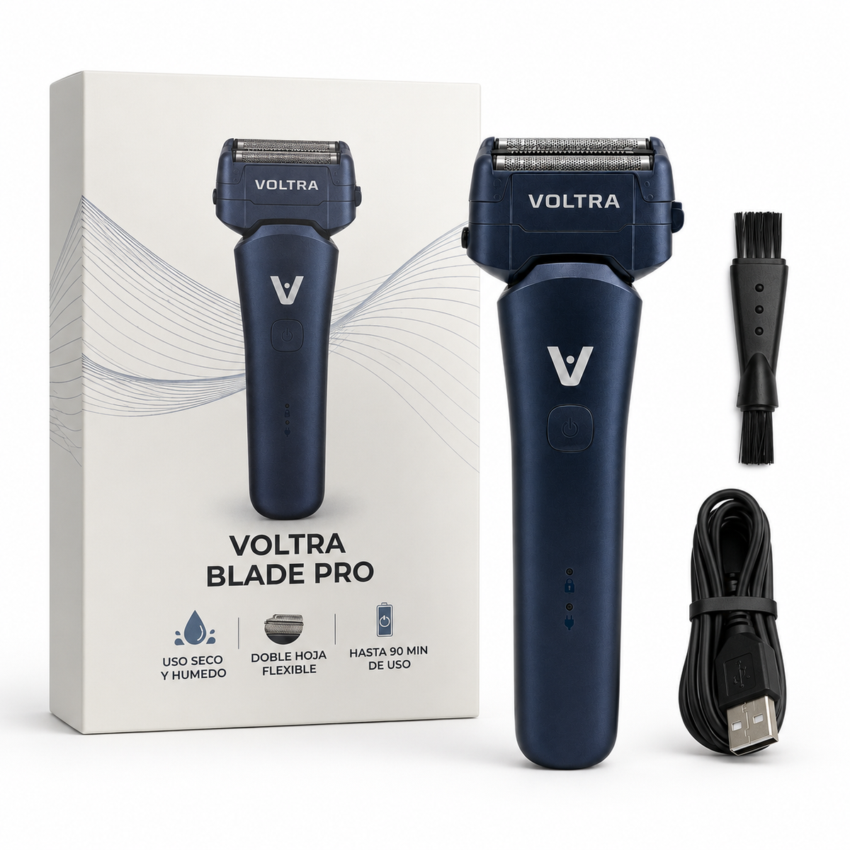 Afeitadora Corporal Voltra Blade Pro | Sumergible, Sin Cortes, Sin Lastimaduras