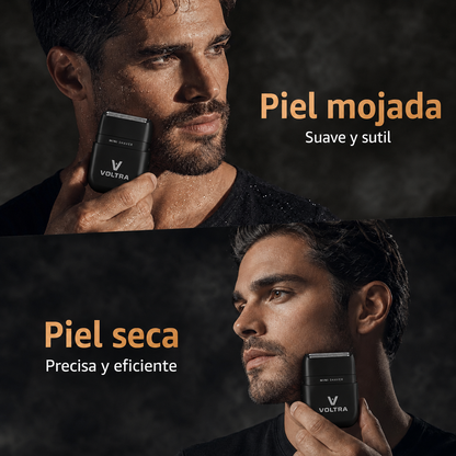 Mini Shaver Voltra│Afeitadora Facial Sumergible IPX7 (Barba y Cabello)