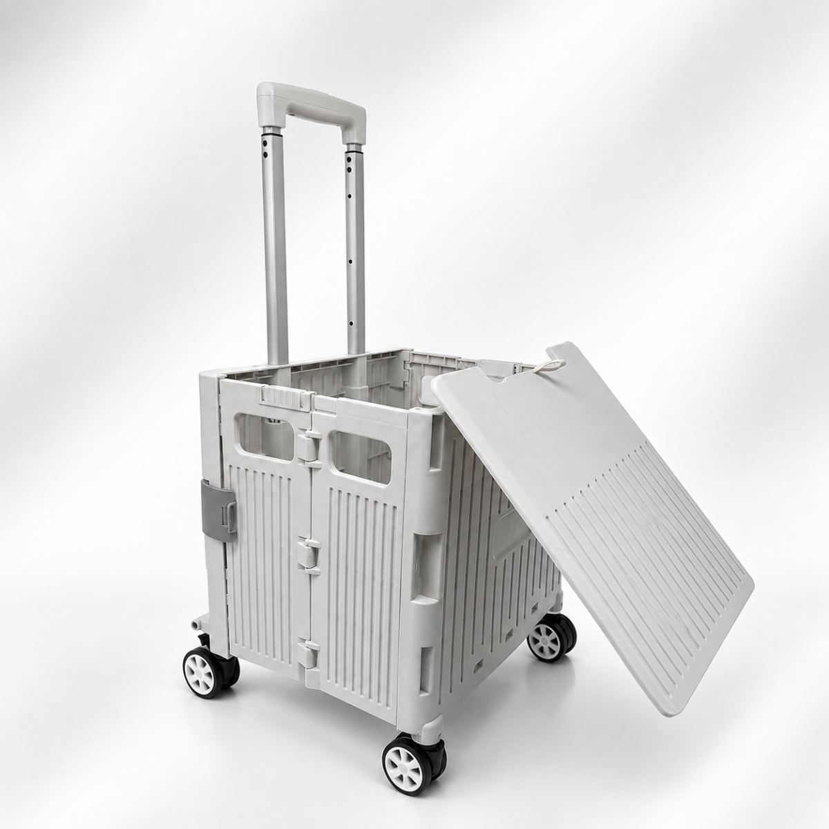 Voltra GO-CART™: Carro Retráctil Plegable Multiuso