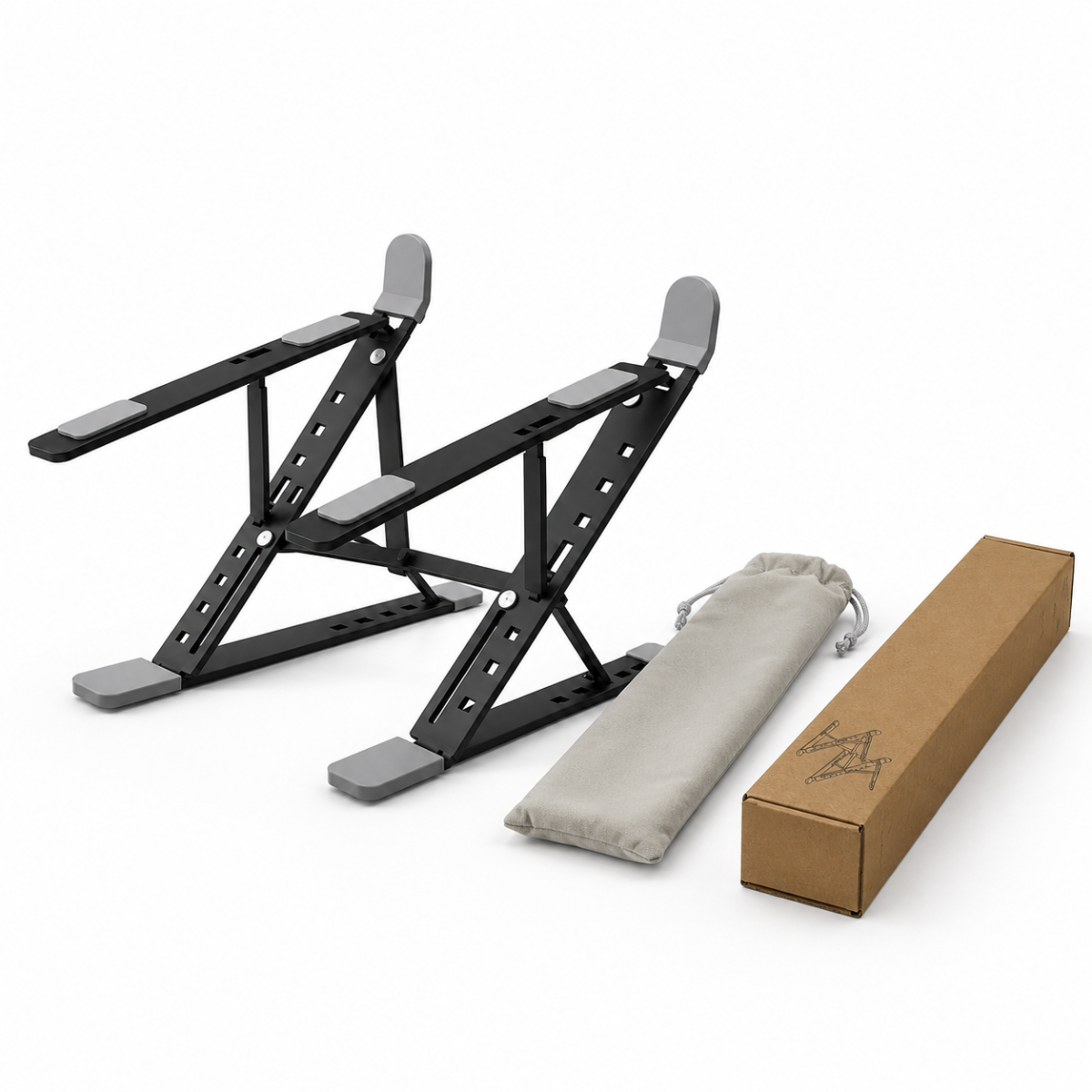 Soporte de Notebook Voltra® | Ajustable, Ergonómico y Plegable
