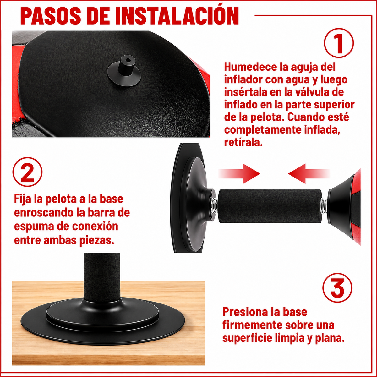 VOLTRABOX™: Bolsa de Boxeo Para Escritorio/ Vidrio Aliviador de Estrés con Ventosa
