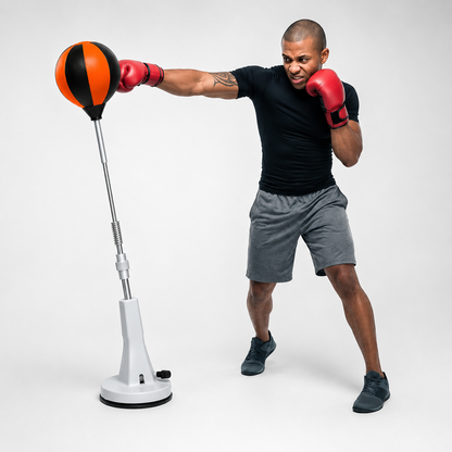 VOLTRABOXING™: Bolsa de Boxeo con Altura Regulable Antiestrés