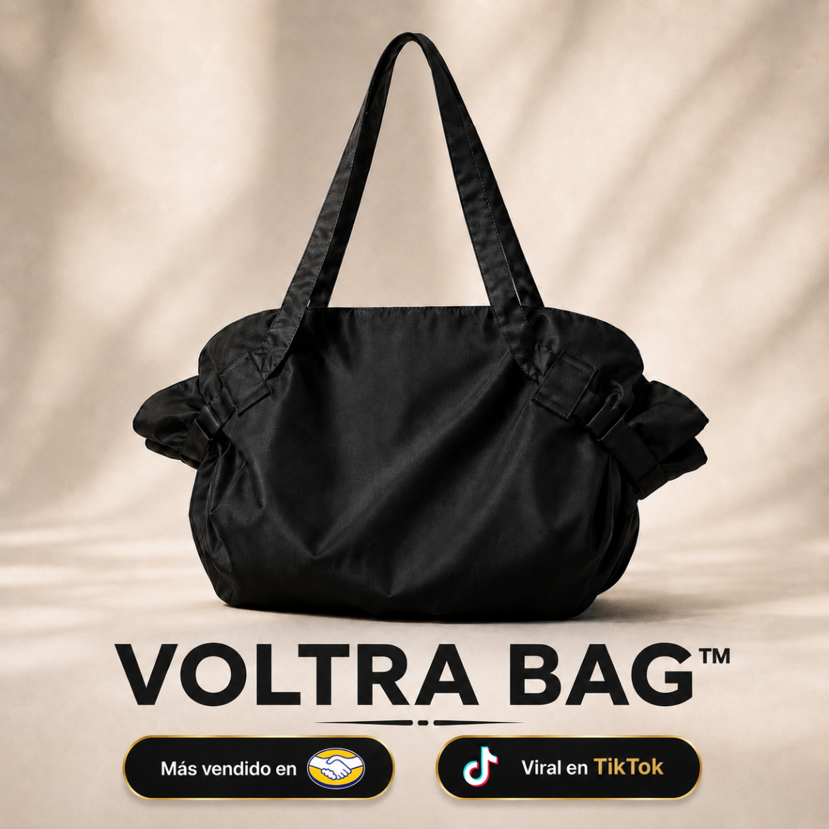 Voltra Bag™: Bolsa Manta Plegable 2 en 1