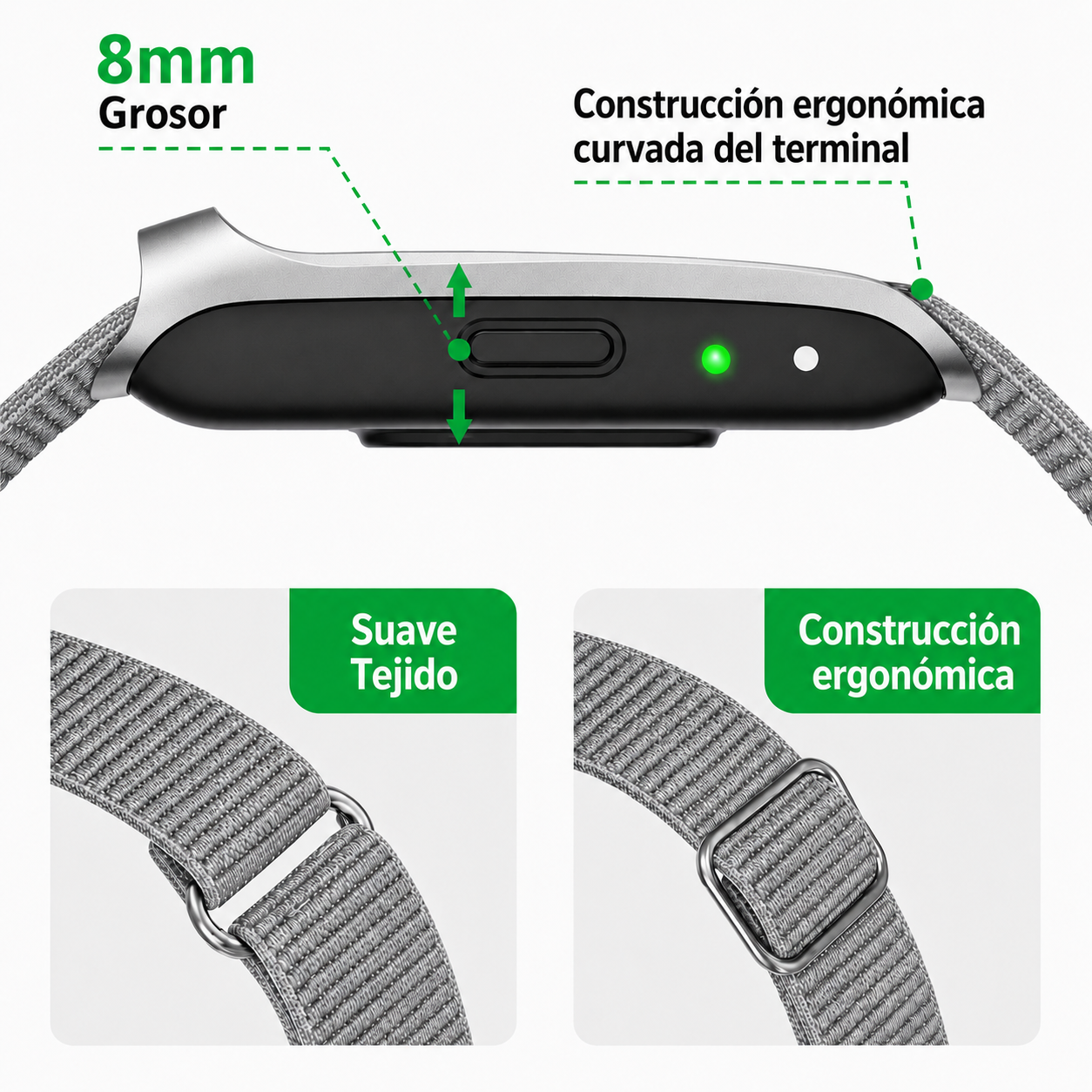 Voltra Brazelet™ | Pulsera Inteligente para Salud y Deporte