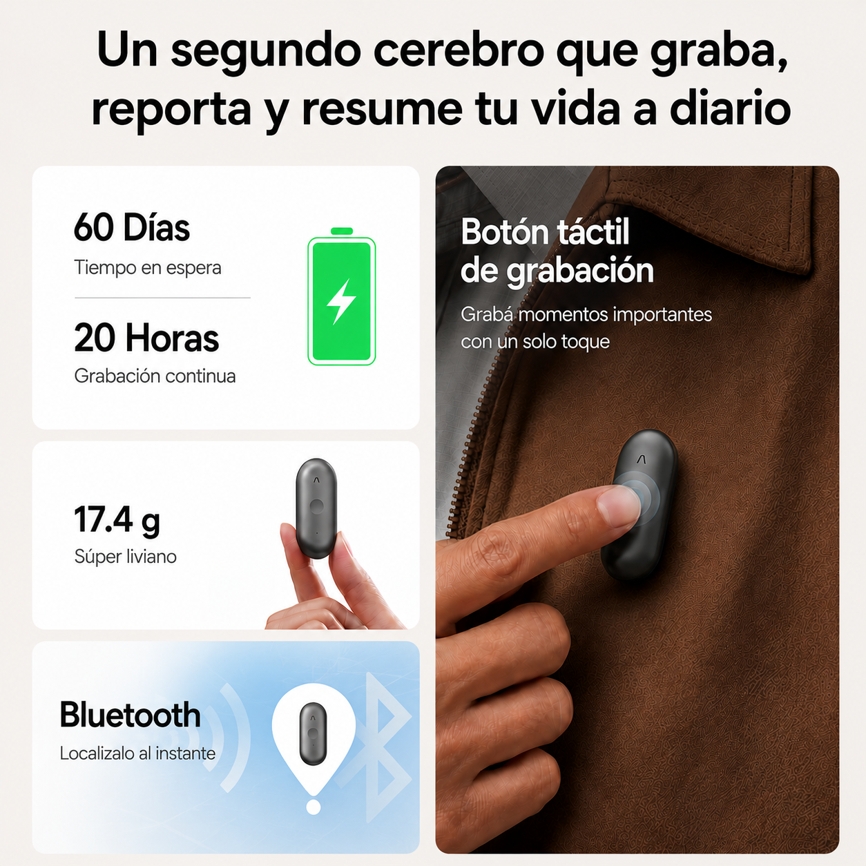 Voltra SmartPin | Tu Segundo Cerebro con IA