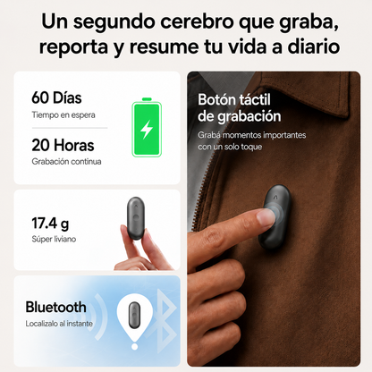 Voltra SmartPin | Tu Segundo Cerebro con IA