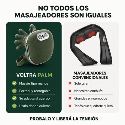 Palm™: Masajeador Shiatsu Cuello Espalda Con Calor