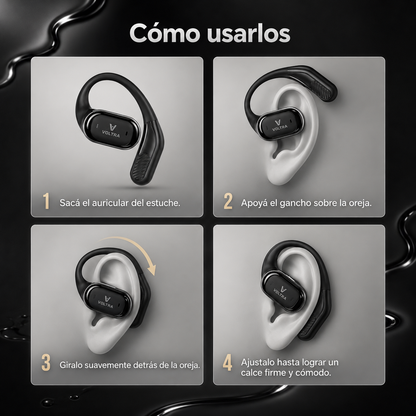 Auriculares Bluetooth Inalámbricos Voltra Pro Run 1 | Sonido de Alta Calidad