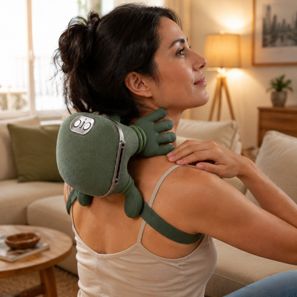 Palm™: Masajeador Shiatsu Cuello Espalda Con Calor