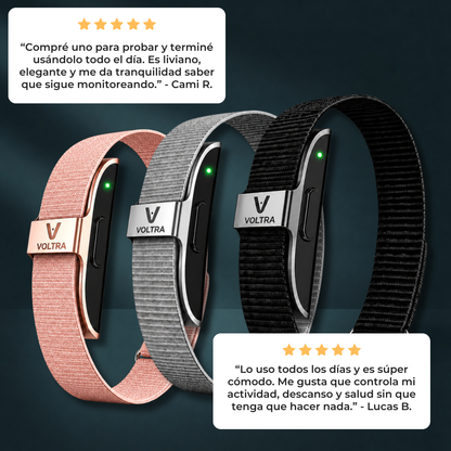 Voltra Brazelet™ | Pulsera Inteligente para Salud y Deporte