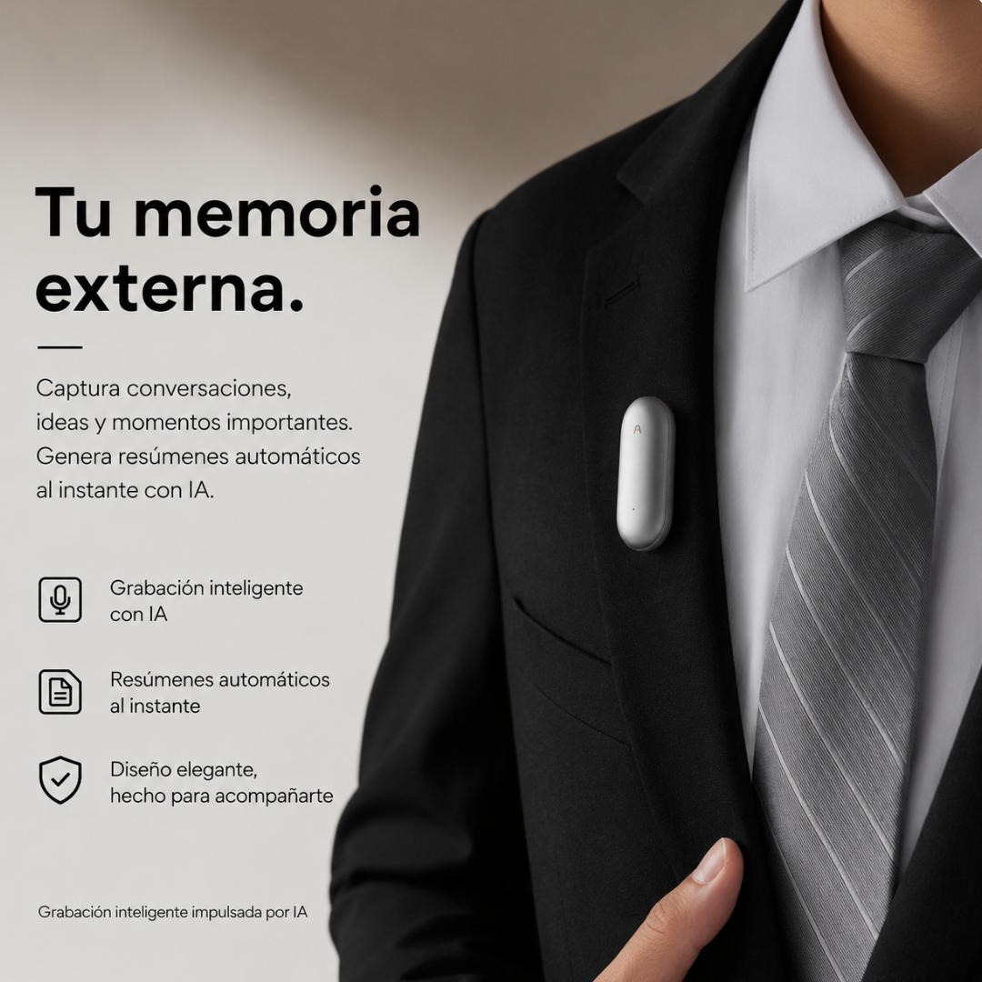 Voltra SmartPin | Tu Segundo Cerebro con IA