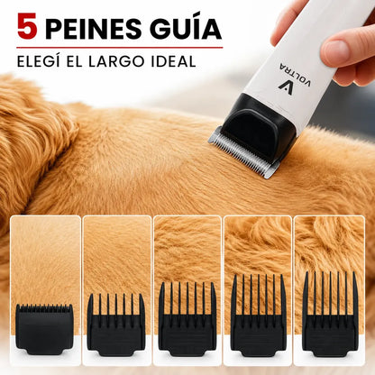Aspiradora para Mascotas Voltra | Kit Grooming Perros y Gatos
