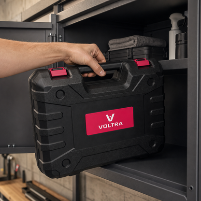 Hidrolavadora Voltra Portátil e Inalámbrica de Alta Presión | Kit Completo