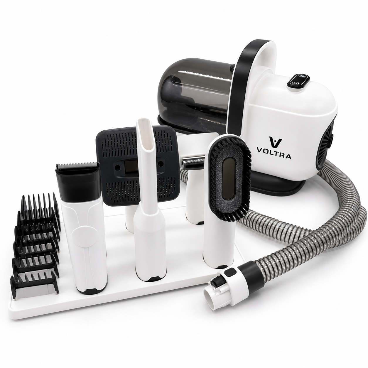Aspiradora para Mascotas Voltra | Kit Grooming Perros y Gatos