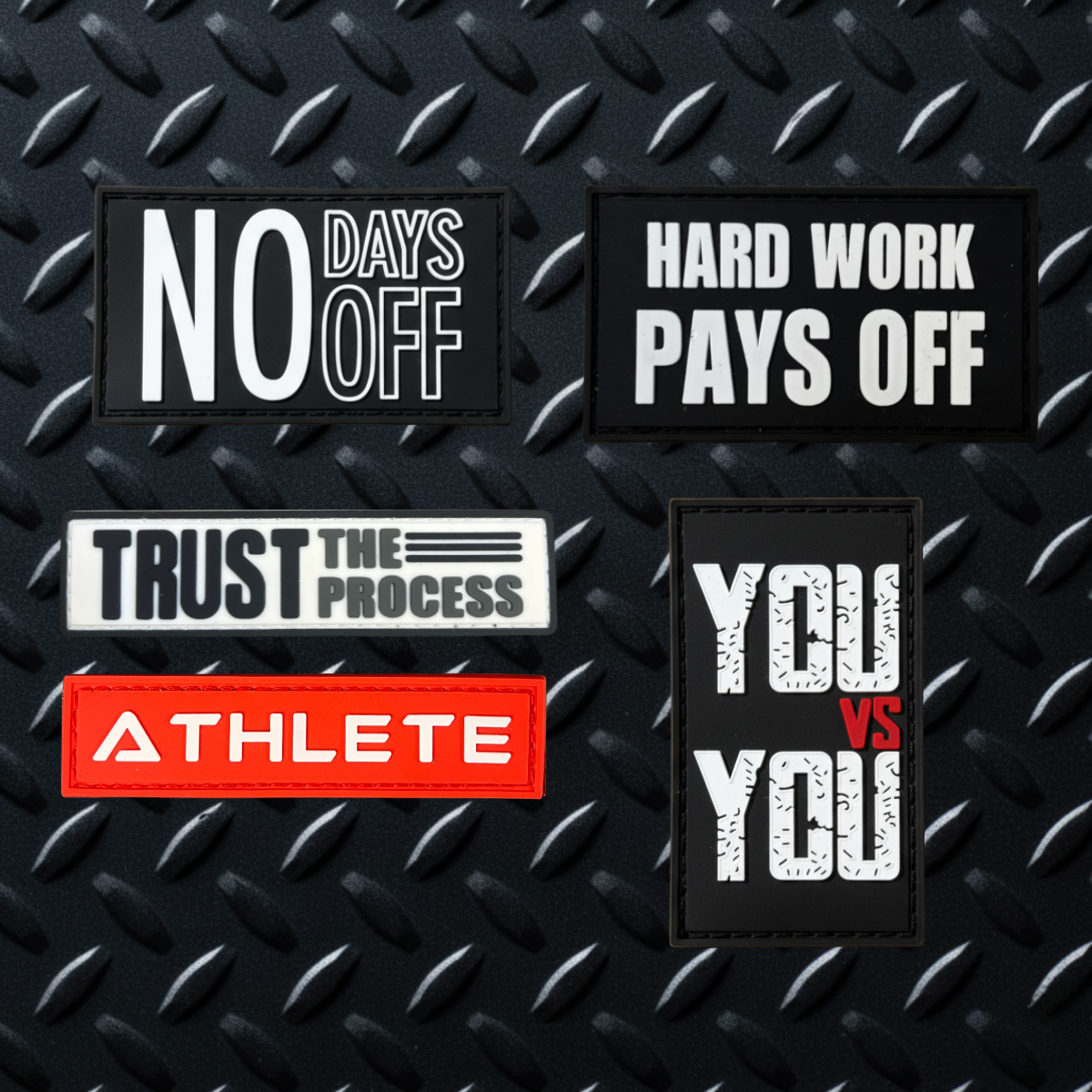 Pack X5 Velcros 3D Premium