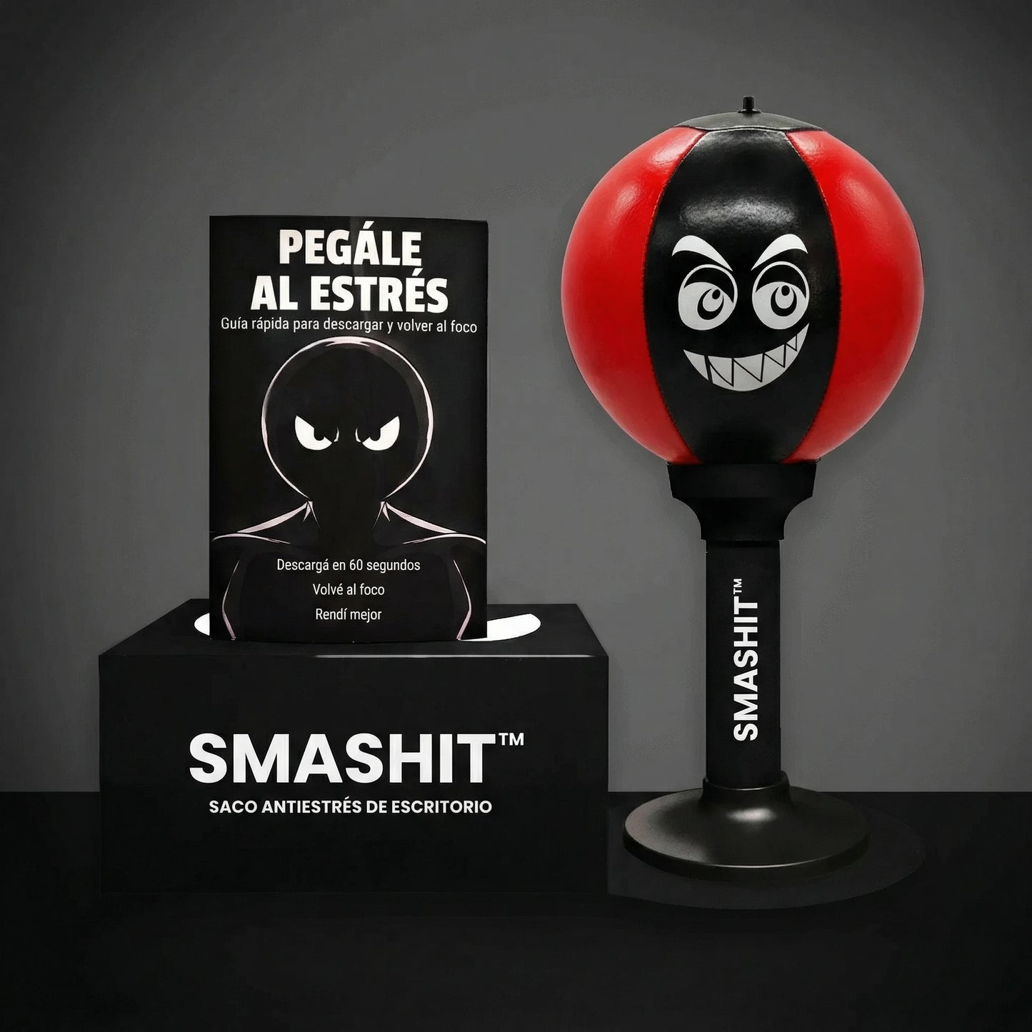 SMASHIT™: Saco de Boxeo de Escritorio Antiestrés