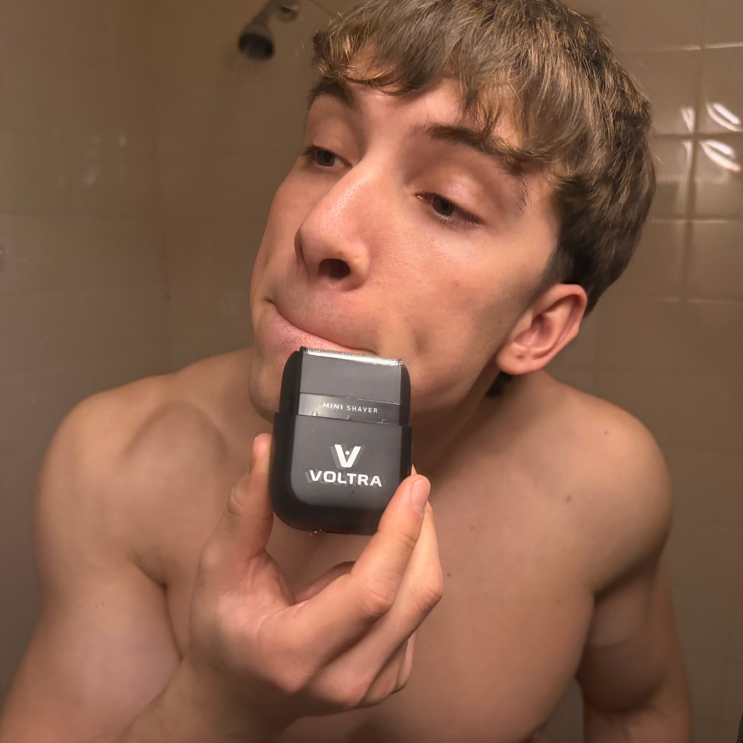 Mini Shaver Voltra│Afeitadora Facial Sumergible IPX7 (Barba y Cabello)