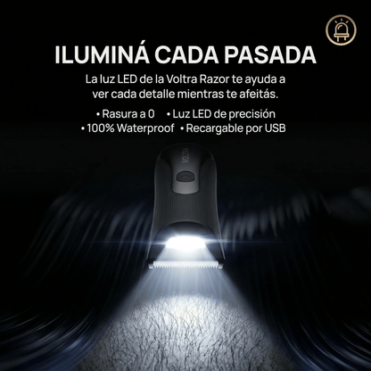Afeitadora Corporal Anti - Cortes Voltra® Sumergible IPX7 (Zonas Sensibles) - Voltra Argentina