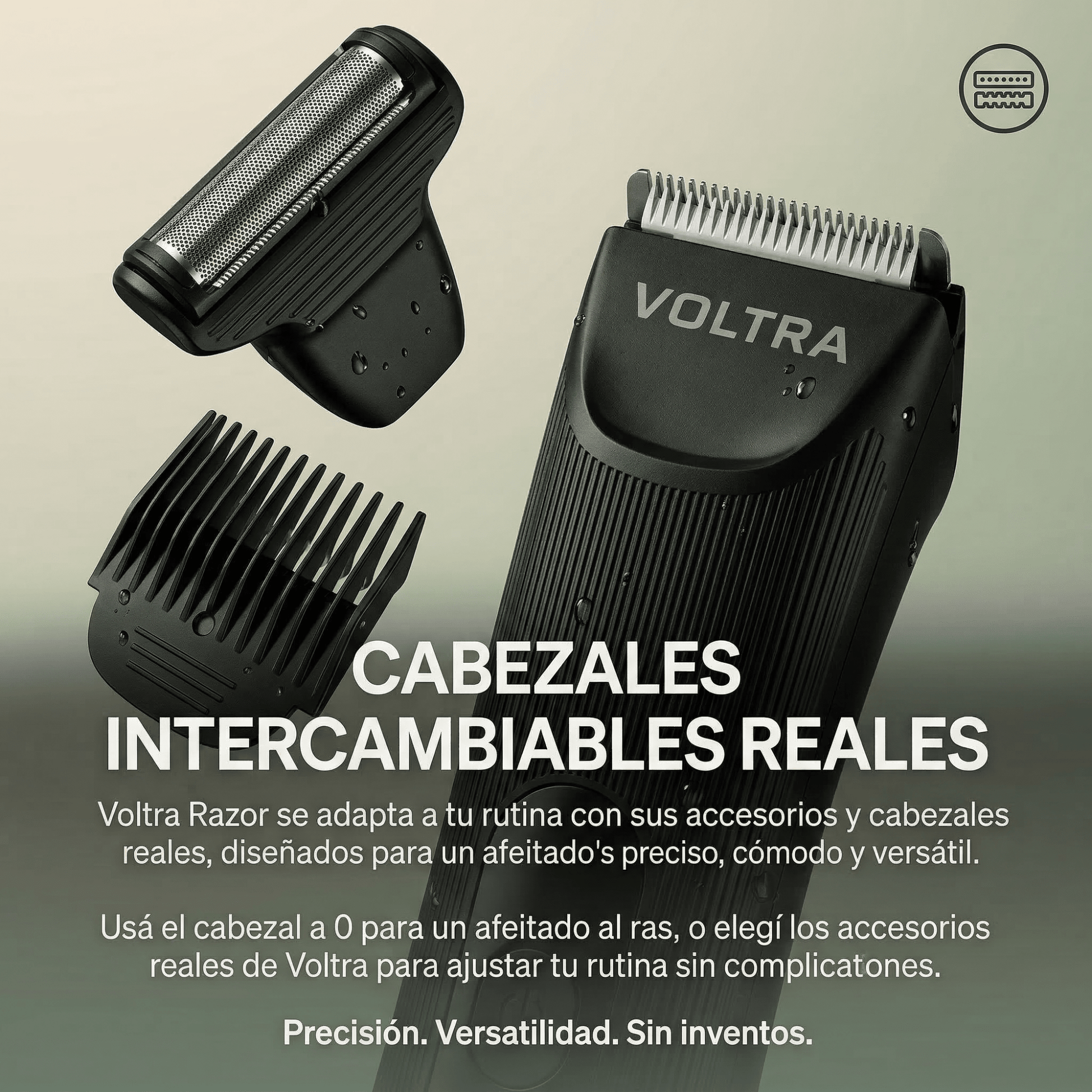 Afeitadora Corporal Anti - Cortes Voltra® Sumergible IPX7 (Zonas Sensibles) - Voltra Argentina