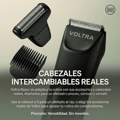 Afeitadora Corporal Anti - Cortes Voltra® Sumergible IPX7 (Zonas Sensibles) - Voltra Argentina