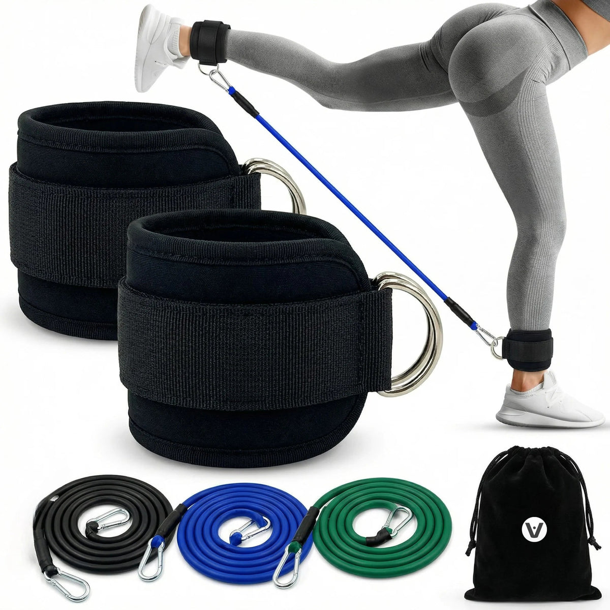 BootyPump™ Kit Polea de Glúteos Voltra® - Voltra Argentina
