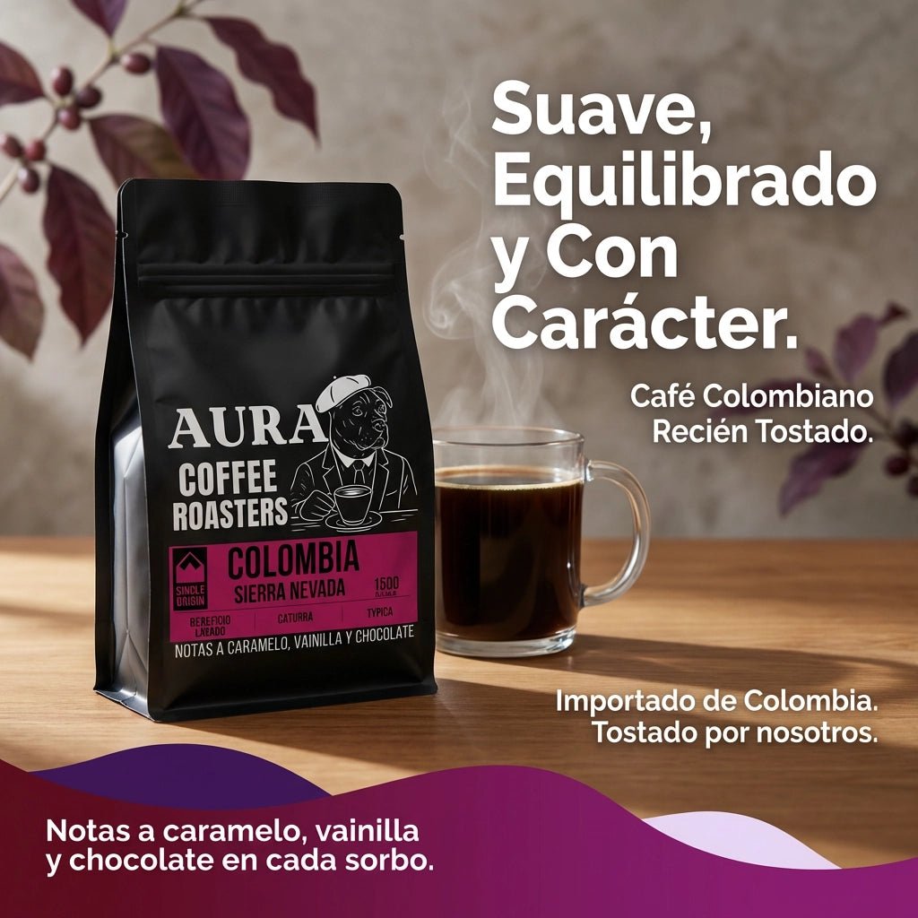 Café Colombiano de Especialidad Aura — 250g/500g/1000g - Voltra Argentina