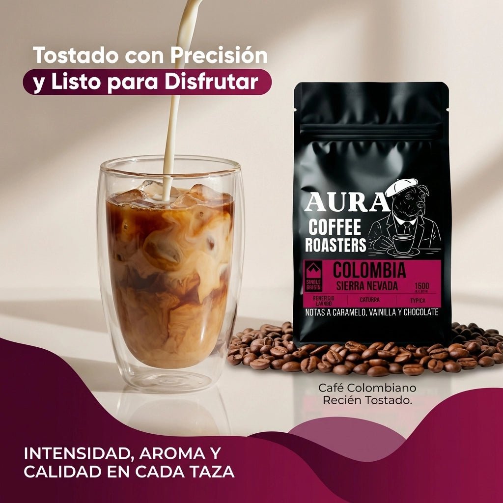 Café Colombiano de Especialidad Aura — 250g/500g/1000g - Voltra Argentina