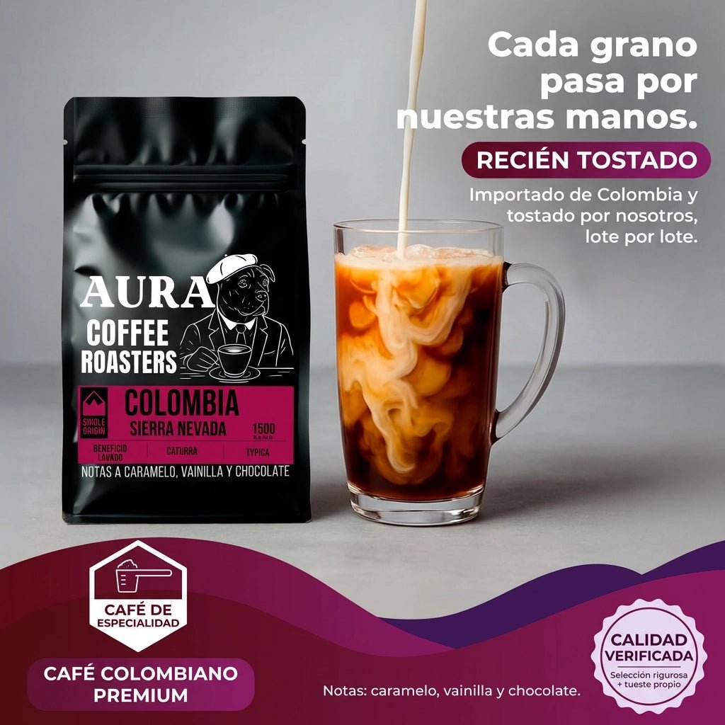 Café Colombiano de Especialidad Aura — 250g/500g/1000g - Voltra Argentina