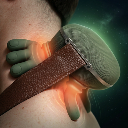 Palm™: Masajeador Shiatsu Cuello Espalda Con Calor