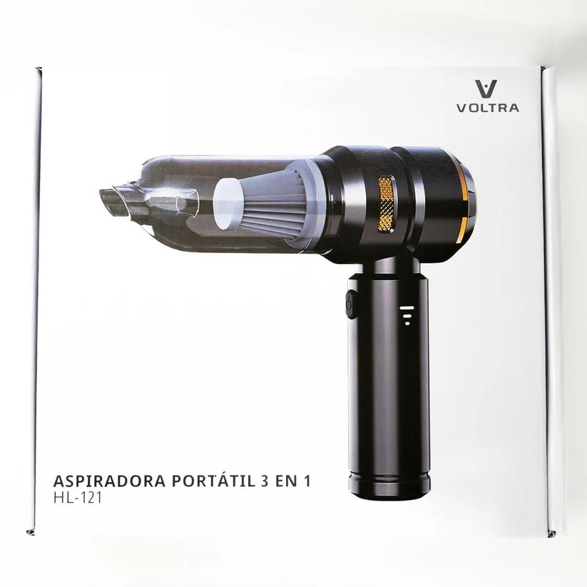 Aspiradora Inalámbrica Voltra® 3 en 1 + Filtro HEPA Premium