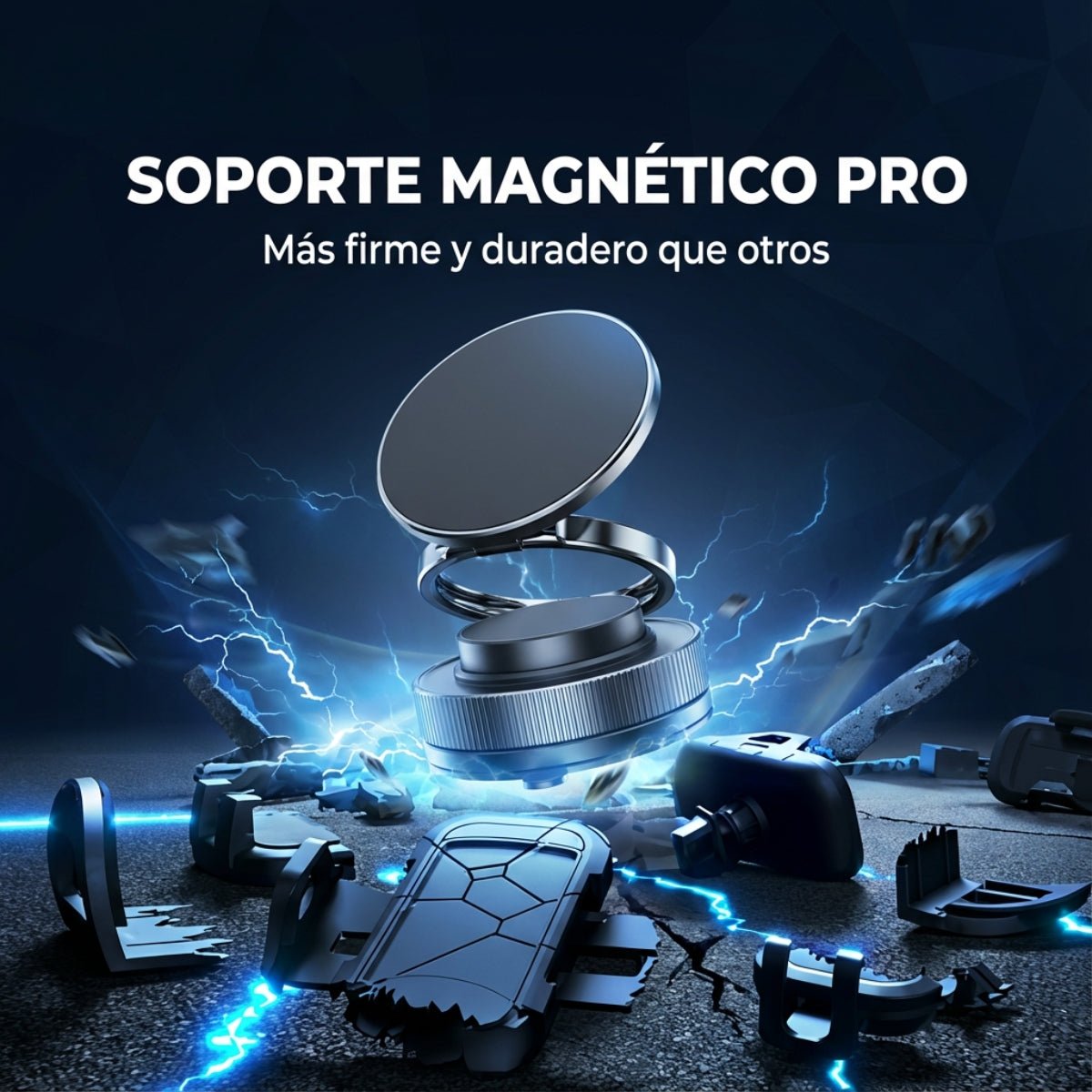MagCel® PRO Soporte Magnético Con Giro 360° - Voltra Argentina
