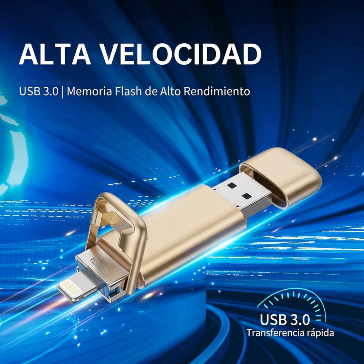 Memoria Externa USB - C Dual 2TB para iPhone/iPad USB - C y PC - Voltra Argentina