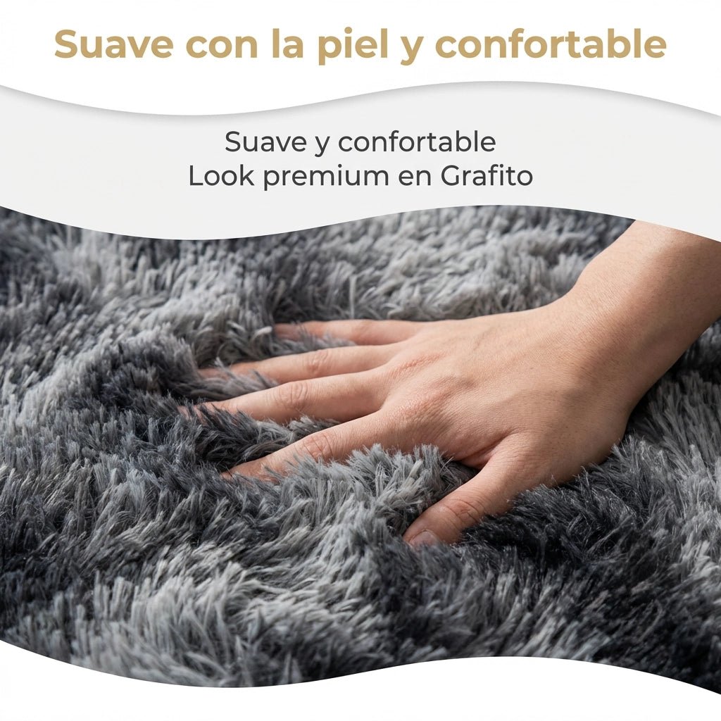 Suite Grafito™ Set de Baño 3 Piezas Aterciopelado (Ducha + Contorno + Tapa) - Voltra Argentina