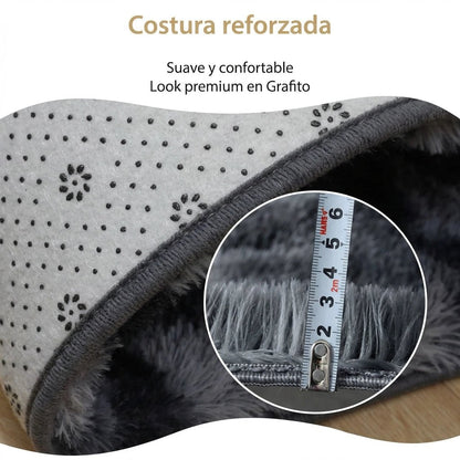 Suite Grafito™ Set de Baño 3 Piezas Aterciopelado (Ducha + Contorno + Tapa) - Voltra Argentina